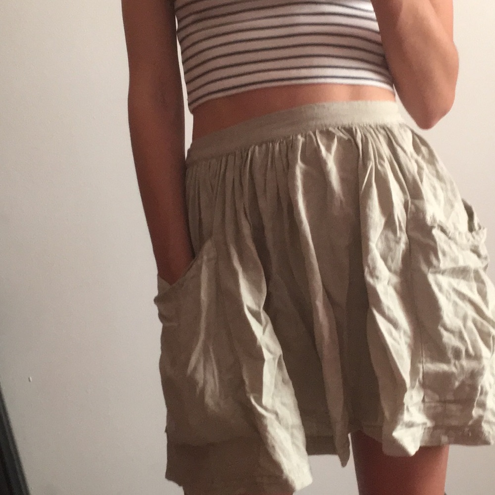 Ecote Beige Skirt